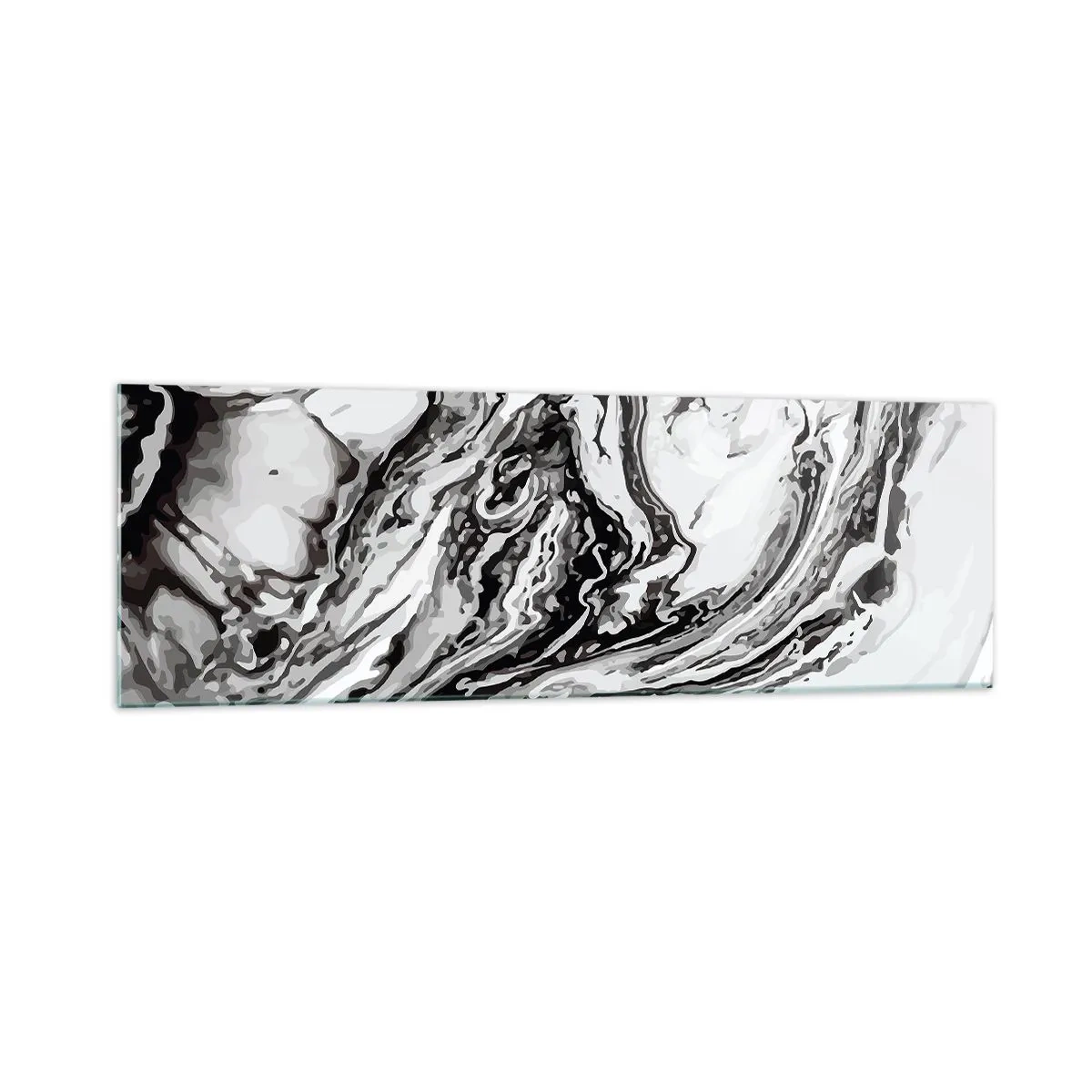 Glass picture - At the Beginning There Was Chaos - 160x50 cm