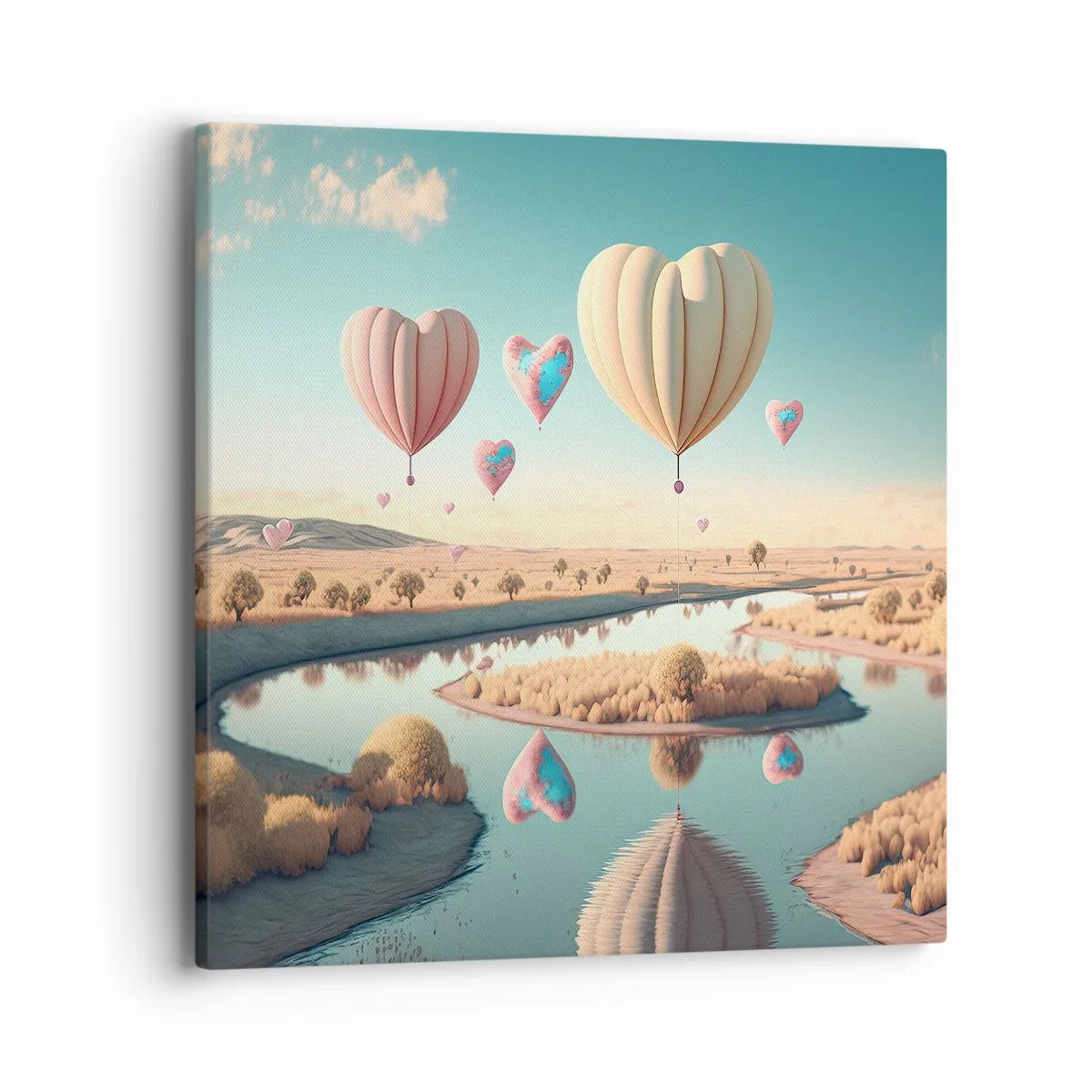 Canvas picture - Love Lifts You up - 40x40 cm