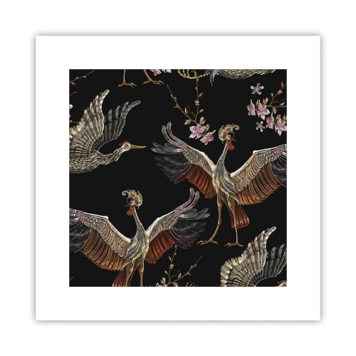 Poster - Fairy Tale Bird - 30x30 cm