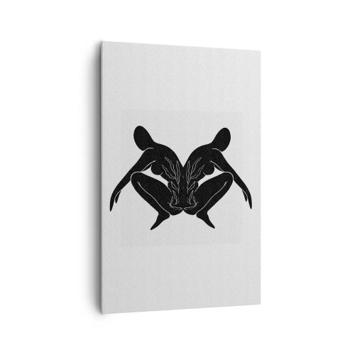 Canvas picture - Mutual Soul - 80x120 cm