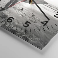 Clock face with numbers