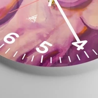 Clock face with numbers