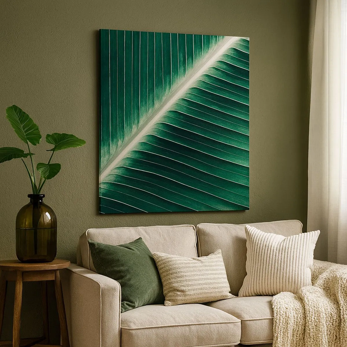 Canvas picture - Rhythm of Nature - 30x30 cm