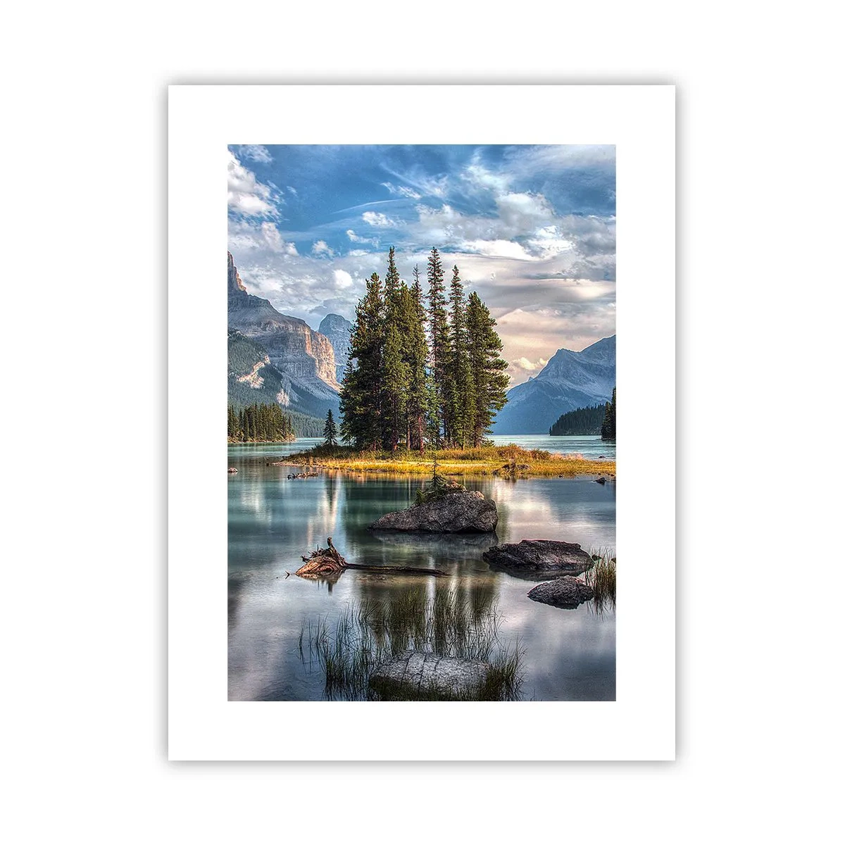 Poster - By Big and Clear Waters - 30x40 cm