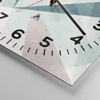 Clock face with numbers