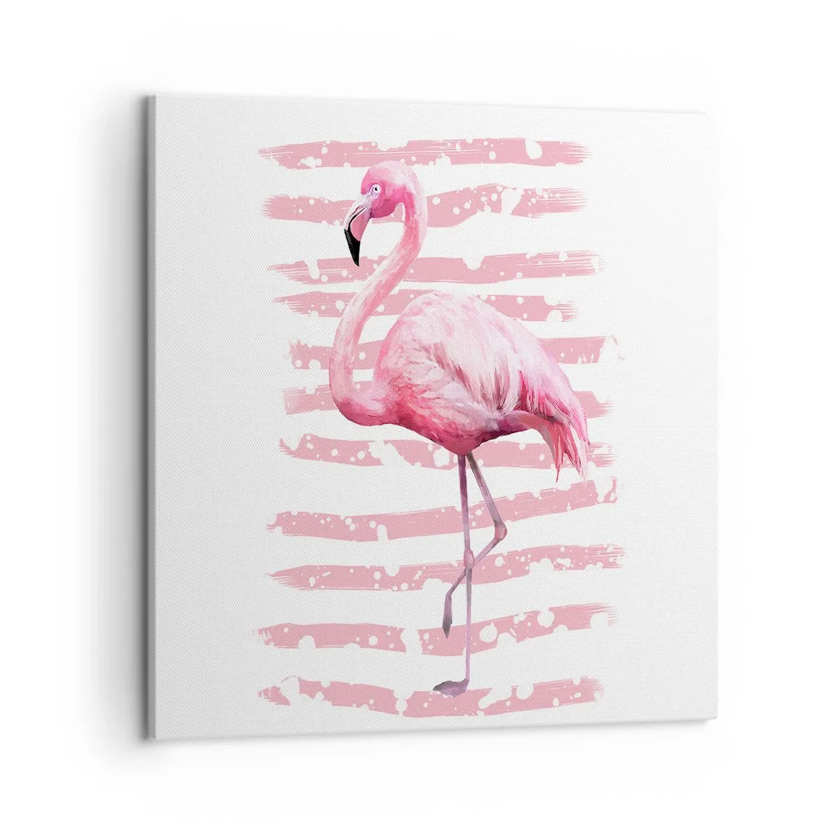 Canvas picture - With Dignity but in Pink - 50x50 cm