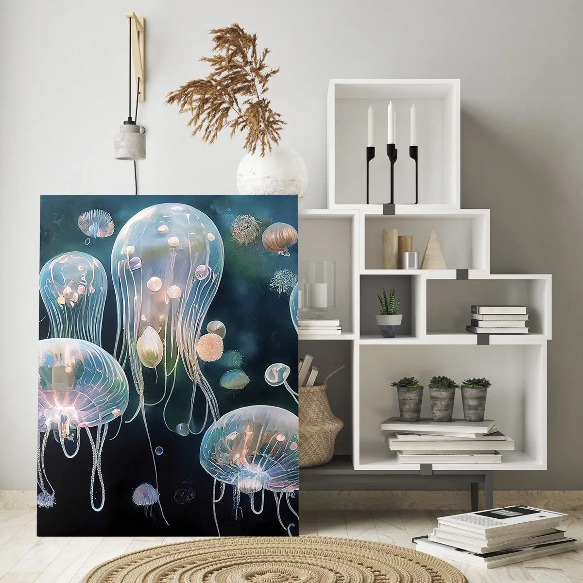 Glass picture - Underwater Ball - 80x120 cm
