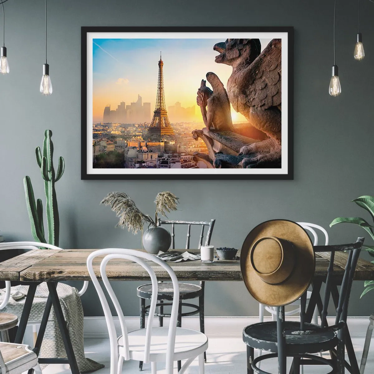 Poster in black frame - Much Has Changed… - 70x50 cm