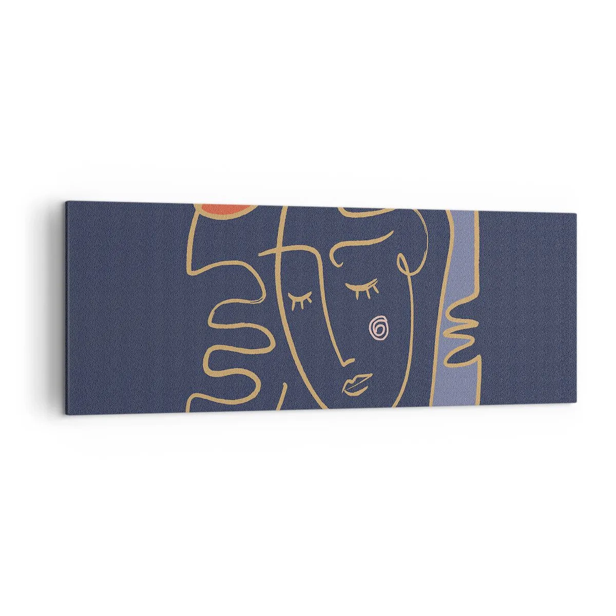 Canvas picture - Deeply In Thoughts - 140x50 cm