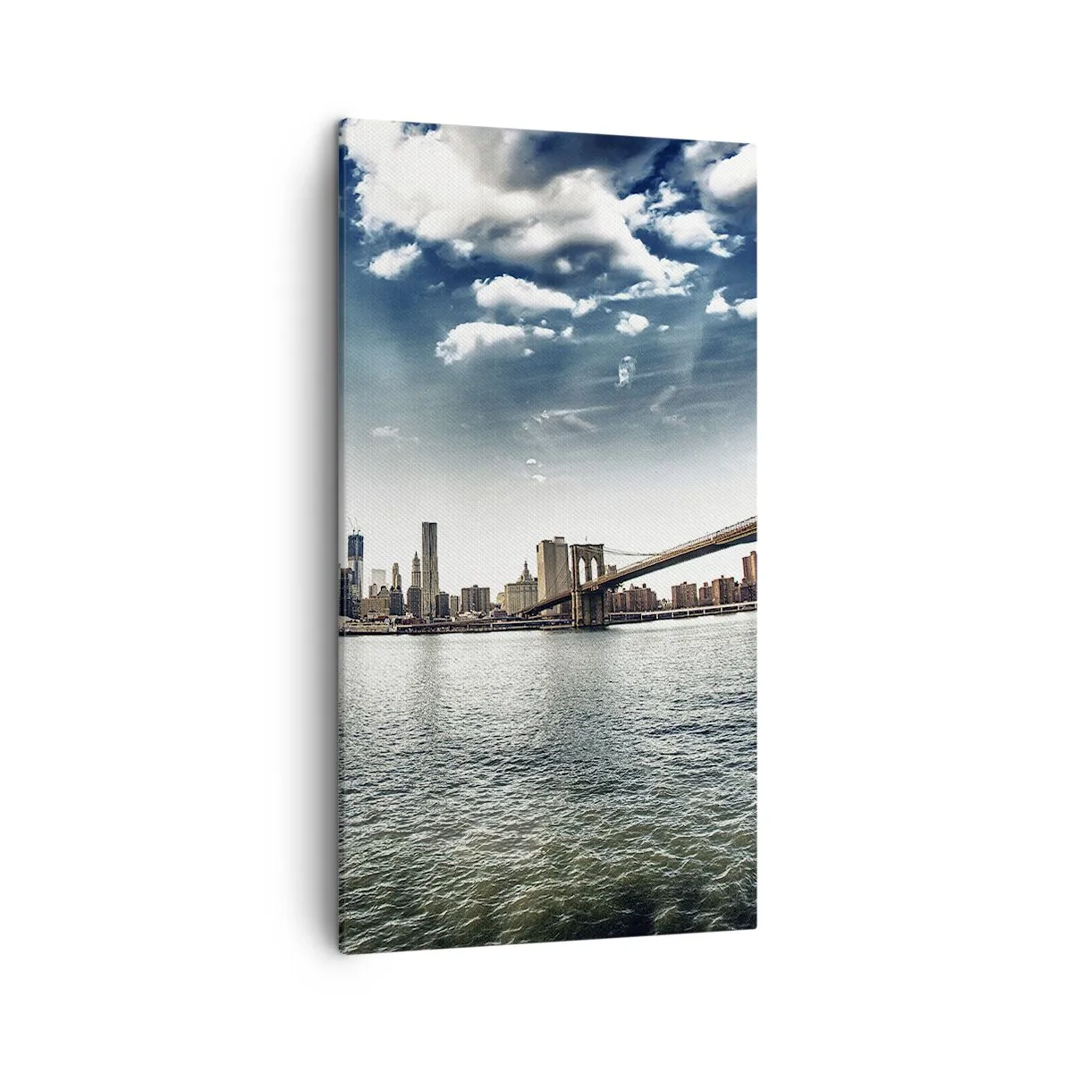 Canvas picture - Glass Island - 45x80 cm