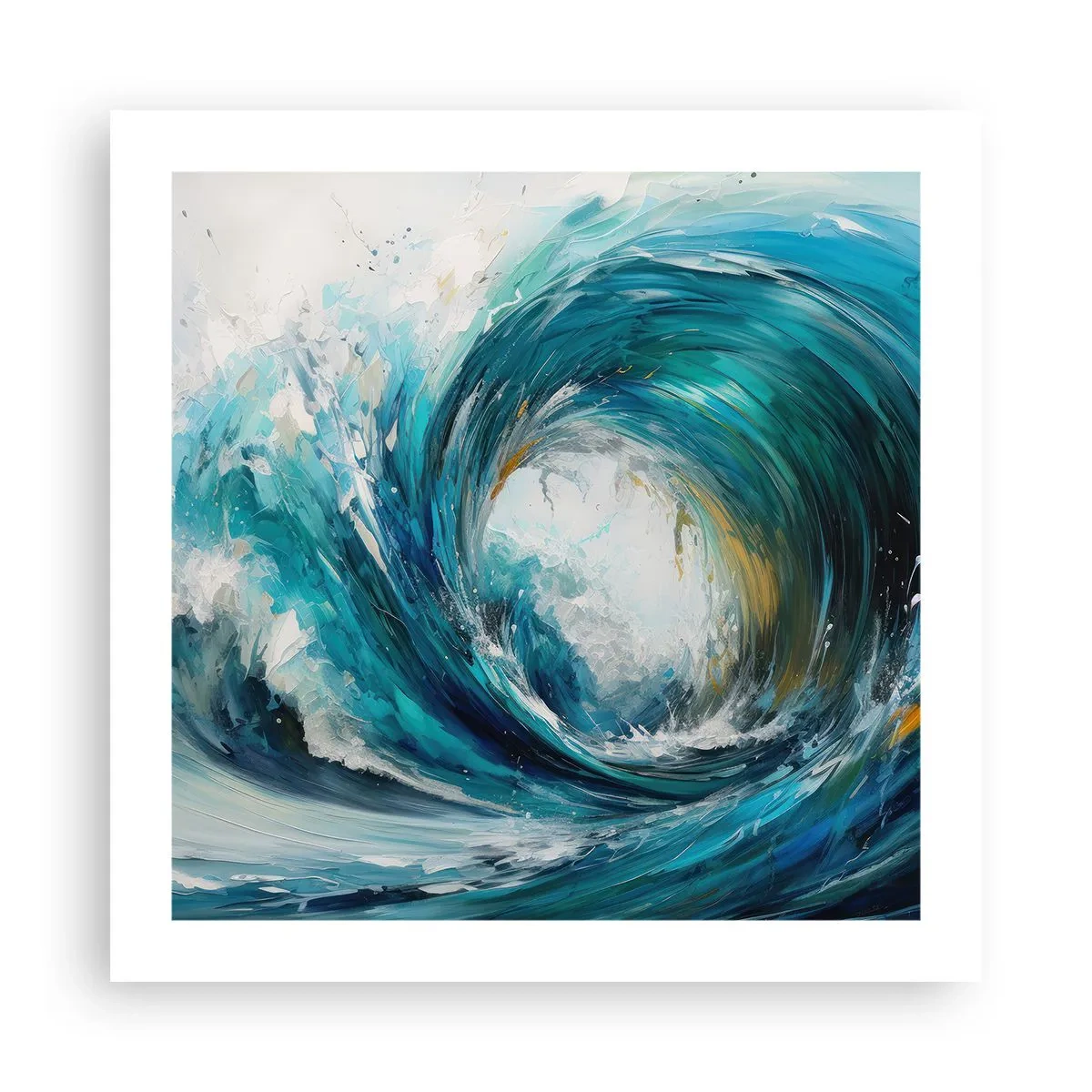 Poster - Sea Portal - 50x50 cm