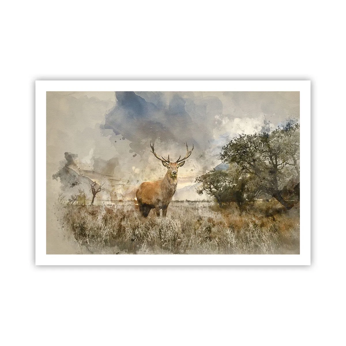 Poster - Dignity - Strength - Majesty - 91x61 cm