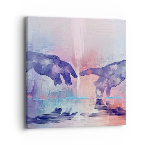 Canvas picture - Godly Spark of Life - 40x40 cm