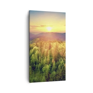 Canvas picture - Peaks and Summits - 45x80 cm