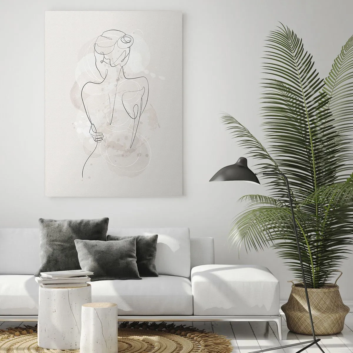 Glass picture - Like a Sensitive Instrument - 50x70 cm