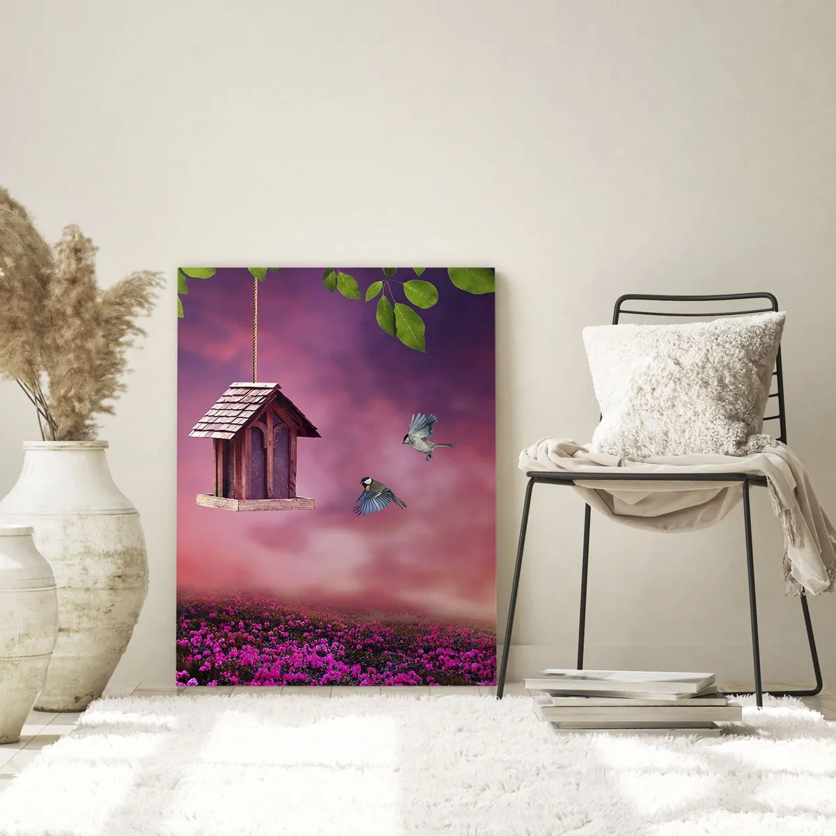 Glass picture - Invitation to Dinner - 50x70 cm