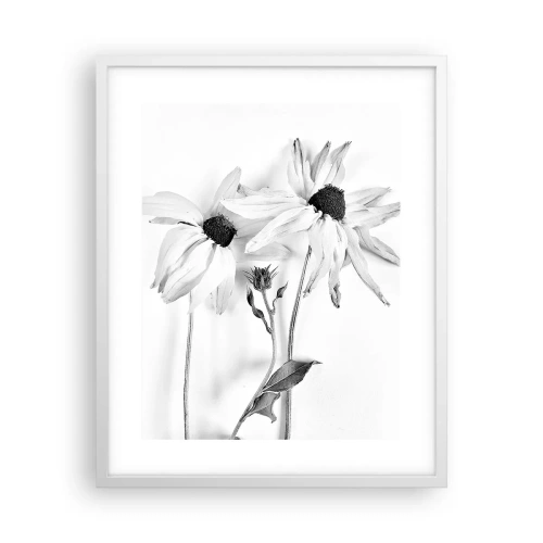 Poster in white frmae - No one Wants To Be Alone - 40x50 cm