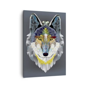 Canvas picture - Speaking of the Wolf - 50x70 cm
