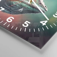 Clock face with numbers