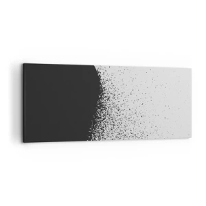 Canvas picture - Movement of Particles - 120x50 cm