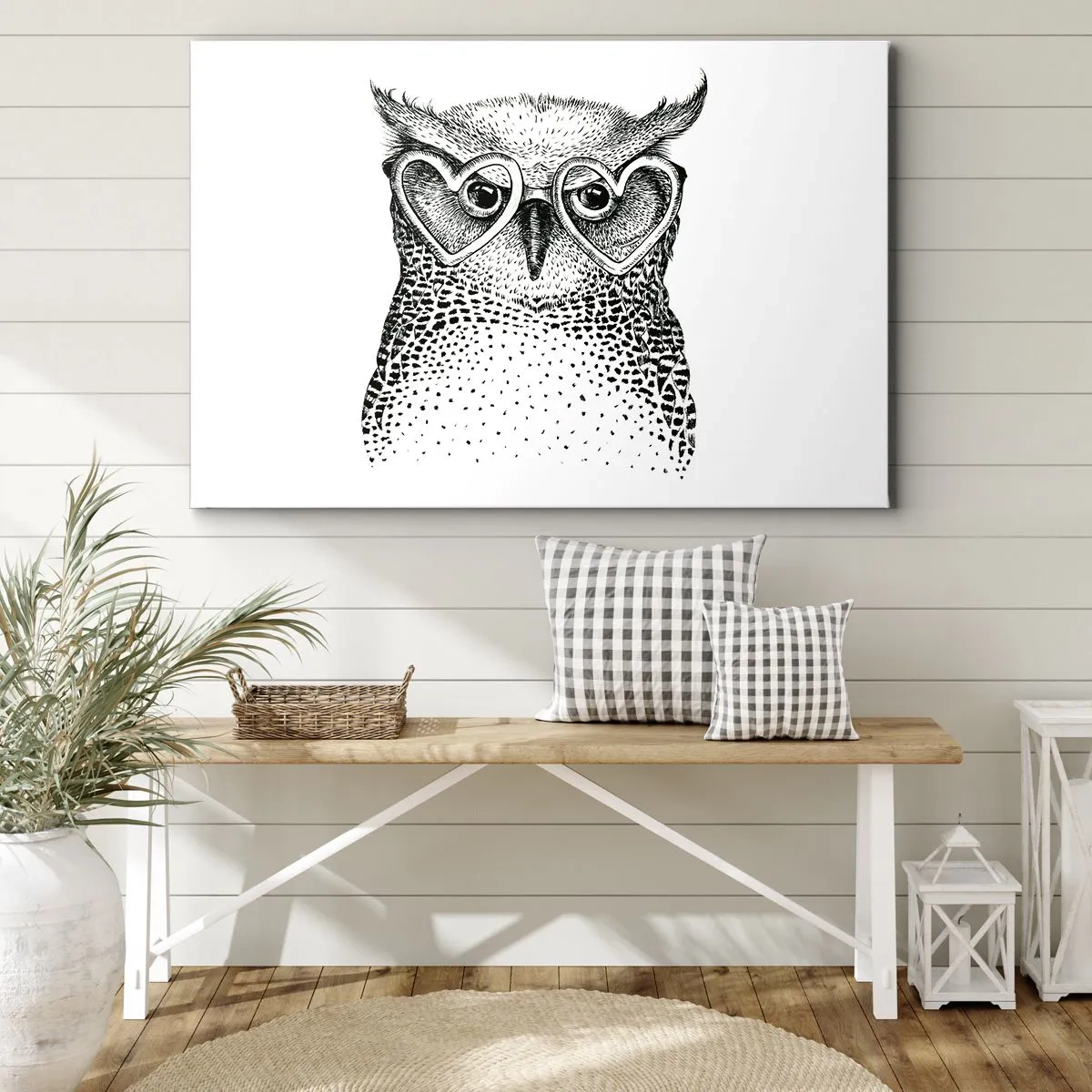 Canvas picture - Wise And With Love - 100x70 cm
