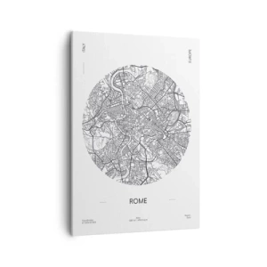 Canvas picture - Anatomy of Rome - 50x70 cm