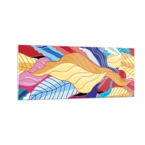 Glass picture - Queen of Mess - 100x40 cm