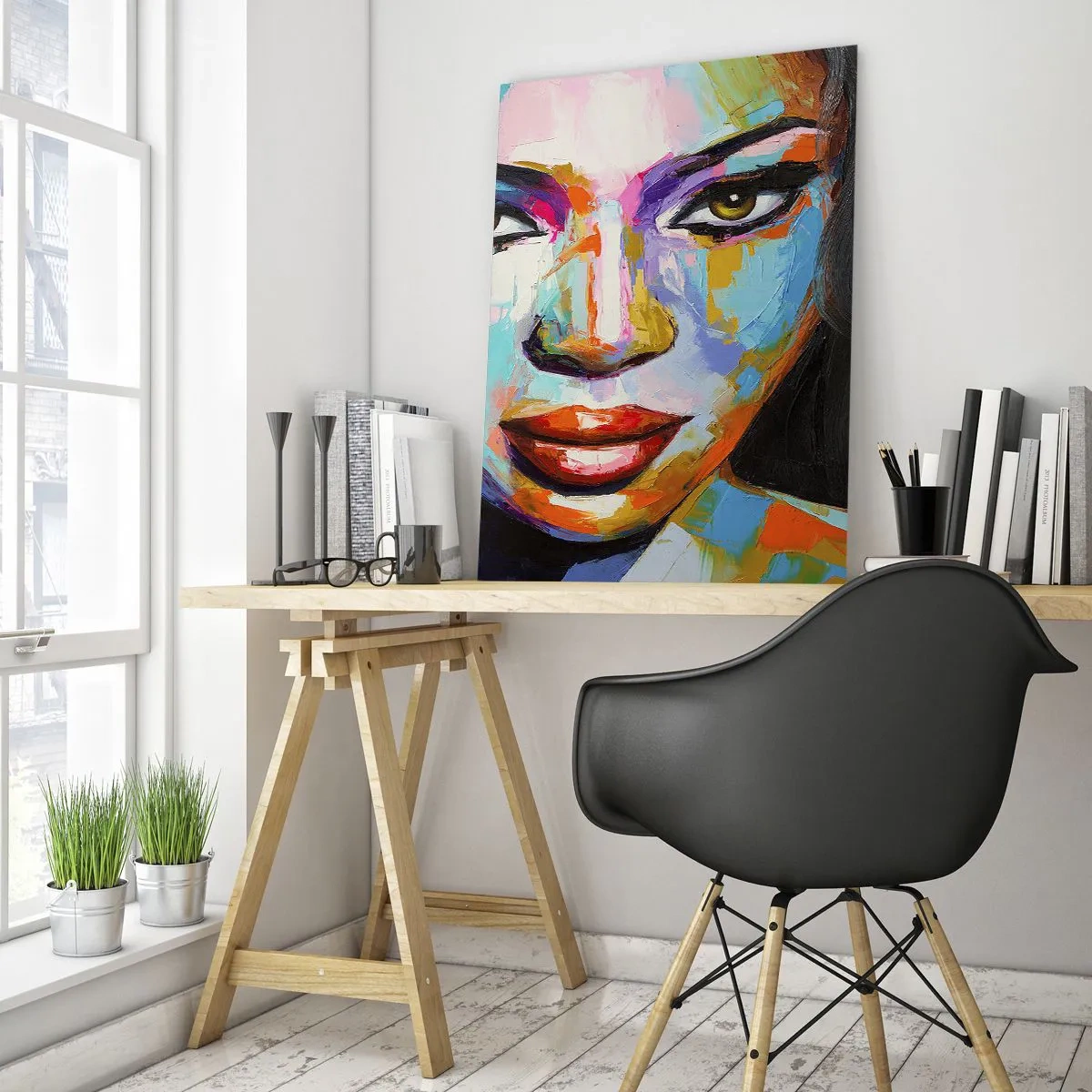 Glass picture - Impossible Not To Look - 70x100 cm