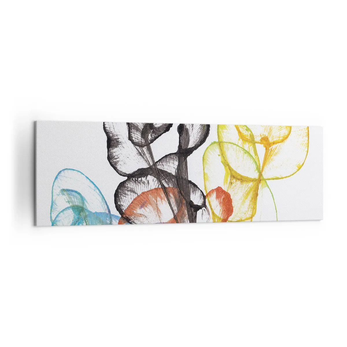 Canvas picture - Flowers with a Soul - 160x50 cm