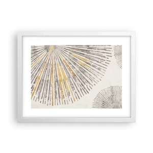 Poster in white frmae - Beauty of a Ray - 40x30 cm