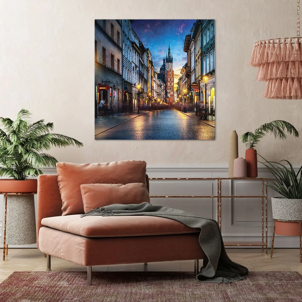 Canvas picture - Charm of Cracow - 60x60 cm