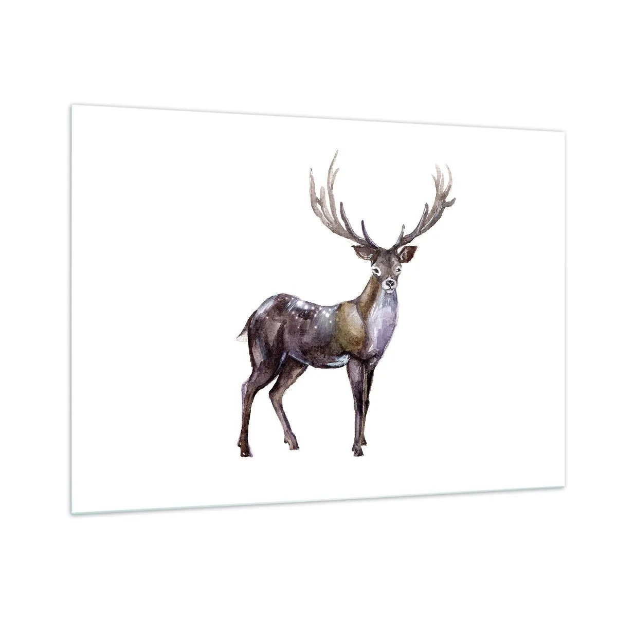 Glass picture - King of Northern Forest - 100x70 cm