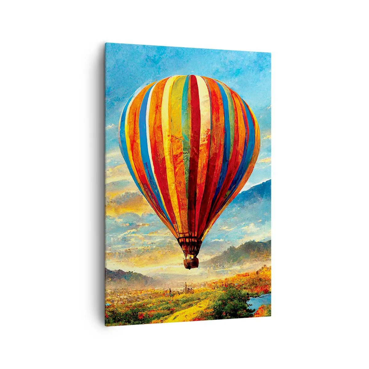 Canvas picture - More Can Be Seen in Silence - 80x120 cm