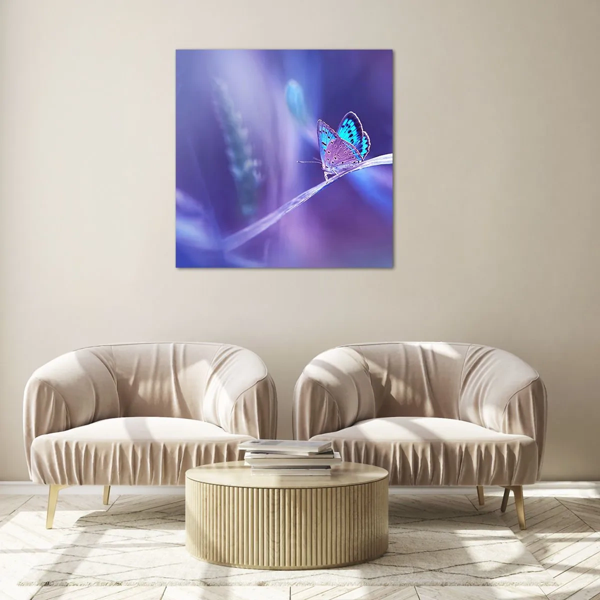 Glass picture - Jewel of Nature - 50x50 cm