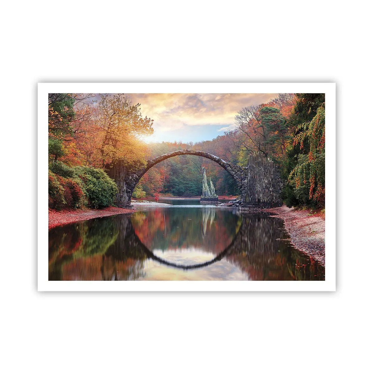 Poster - On the Other Side of a Mirror - 100x70 cm