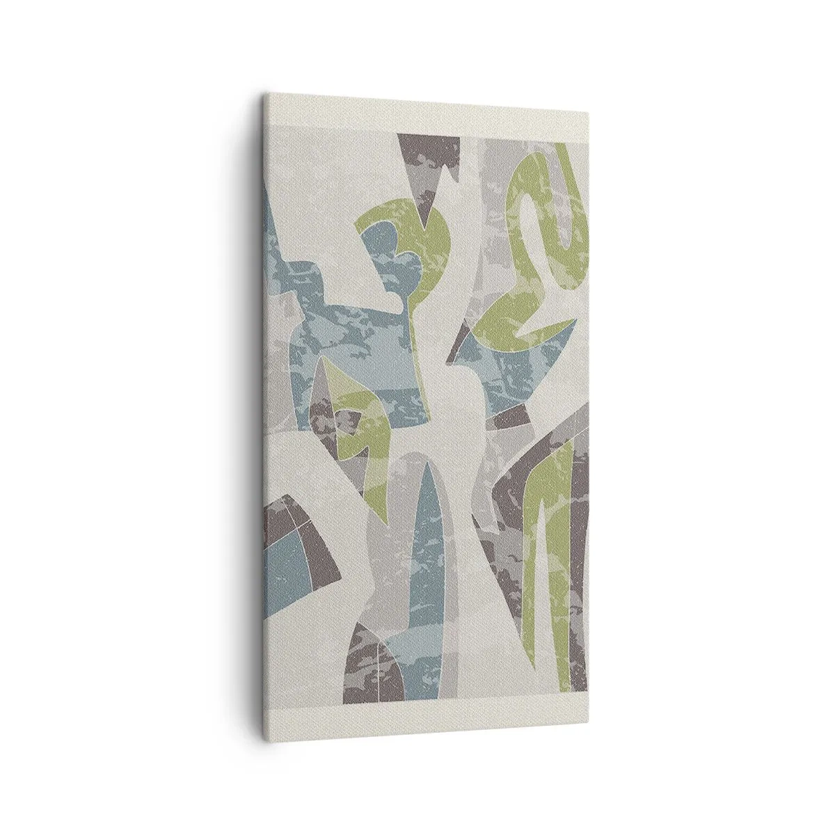 Canvas picture - Composition with Window Pane - 45x80 cm