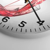 Clock face with numbers