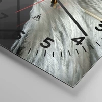 Clock face with numbers