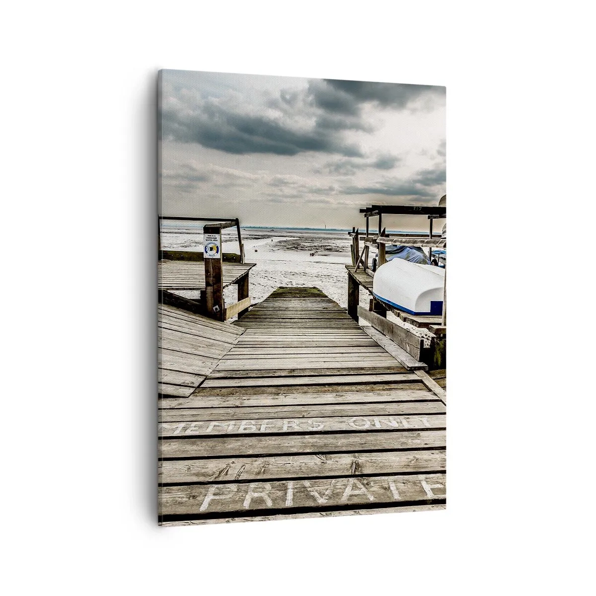 Canvas picture - Northern Beach - 50x70 cm