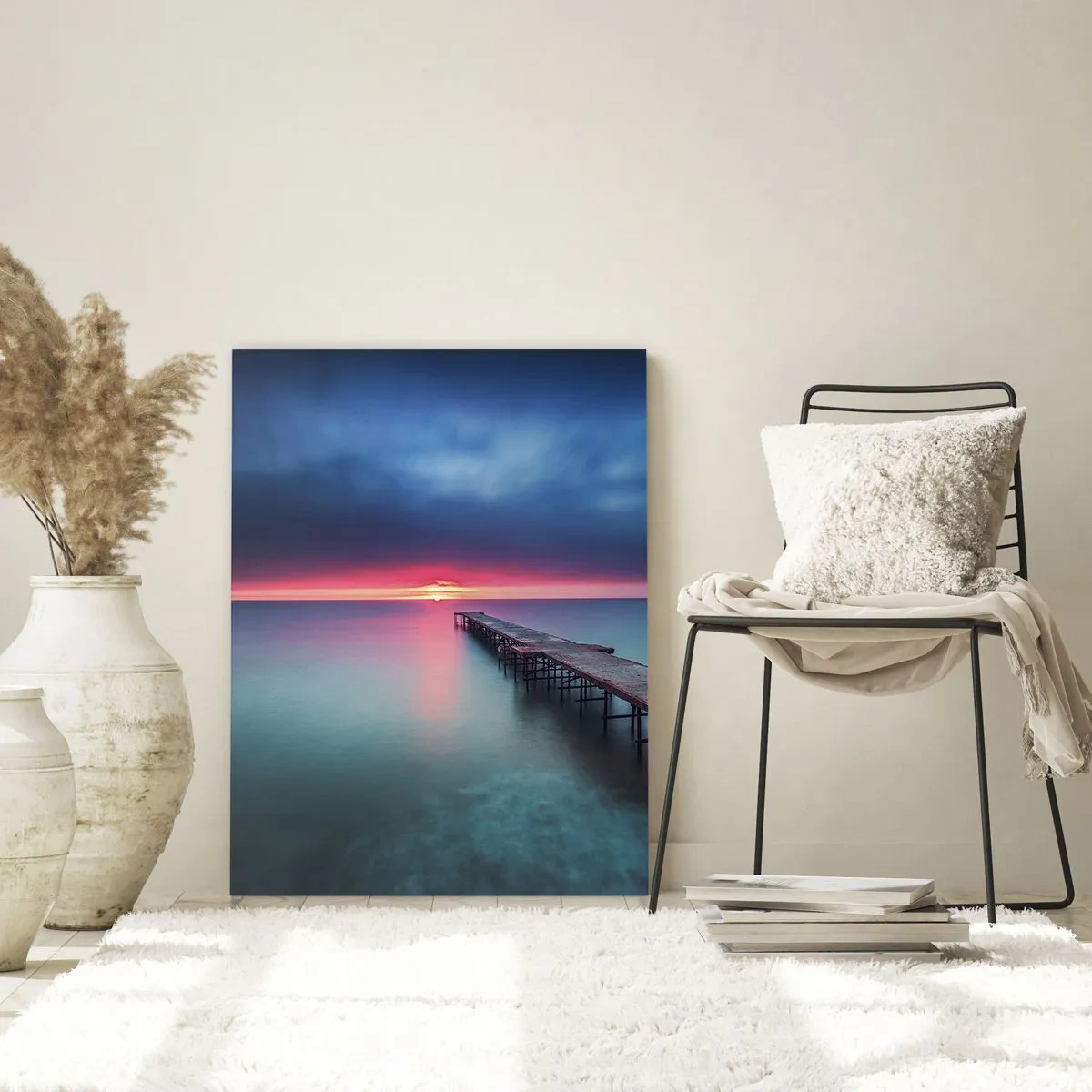 Glass picture - Between Heaven and Earth - 50x70 cm