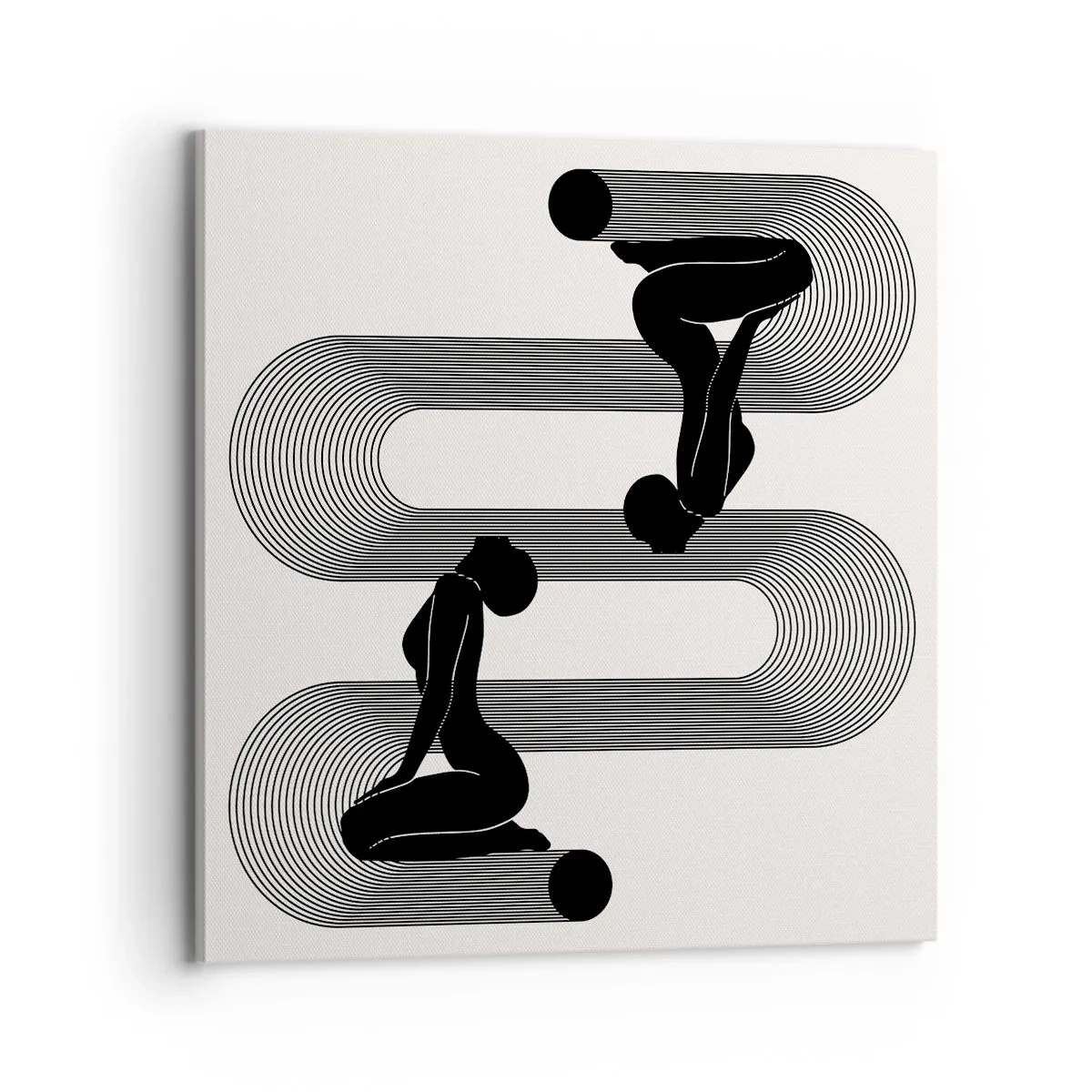 Canvas picture - Sensual Symmetry - 70x70 cm