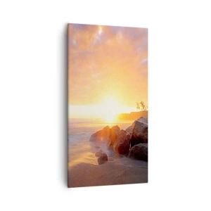 Canvas picture - Shiny Breeze of the Evening - 55x100 cm