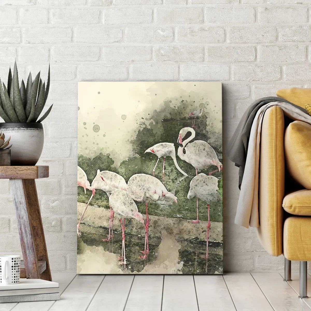 Canvas picture - Exotic Dream - 45x80 cm