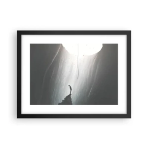 Poster in black frame - There Is Always Some Way Out - 40x30 cm