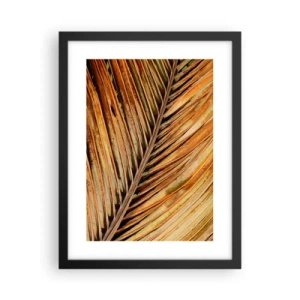 Poster in black frame - Coconut Gold - 30x40 cm