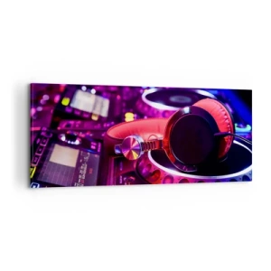 Canvas picture - Before Party Starts - 100x40 cm