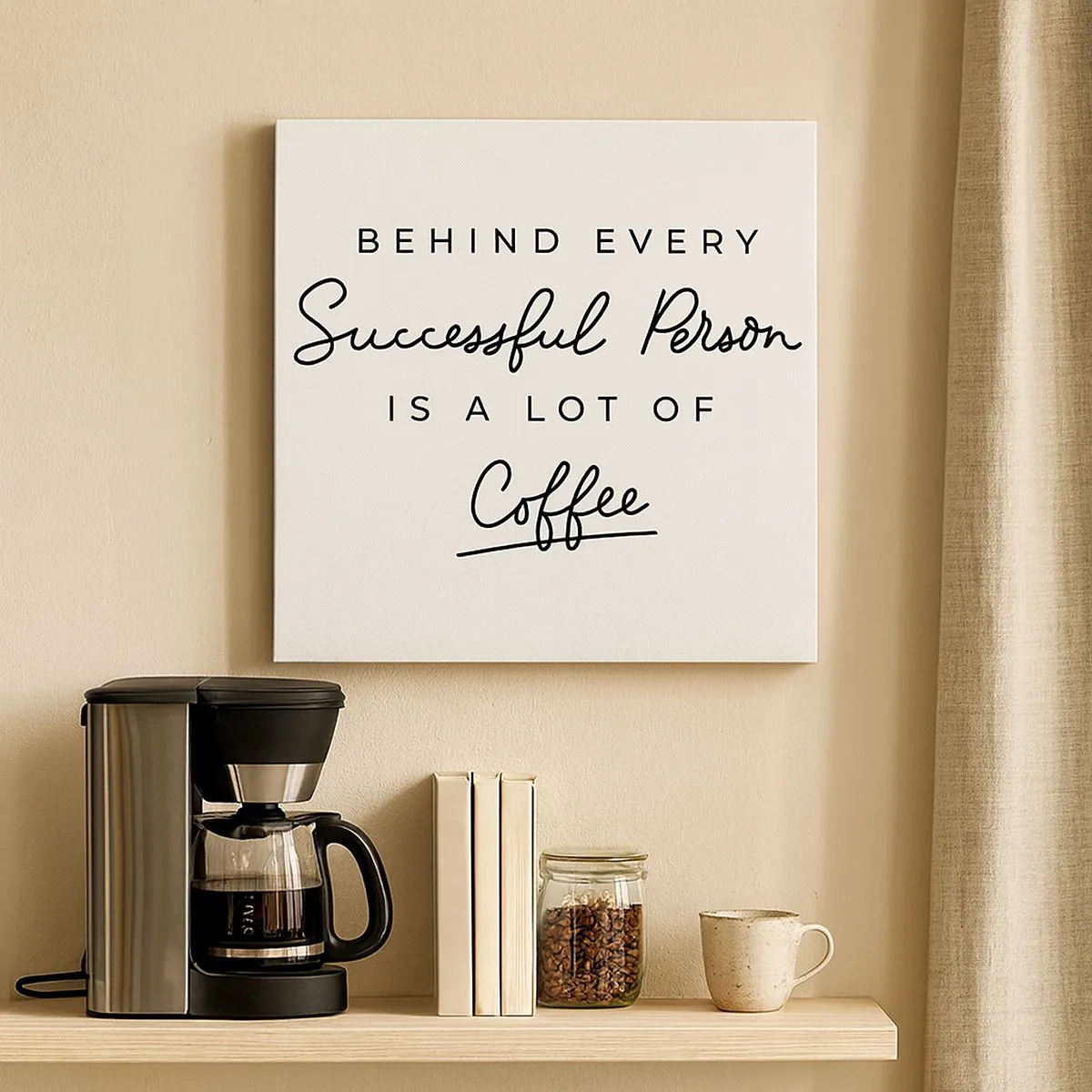 Canvas picture - Secret of Success - 30x30 cm