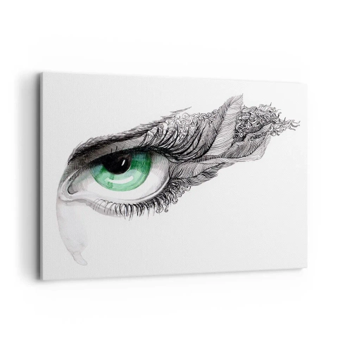 Canvas picture - Beautiful and Ready to Attack - 100x70 cm