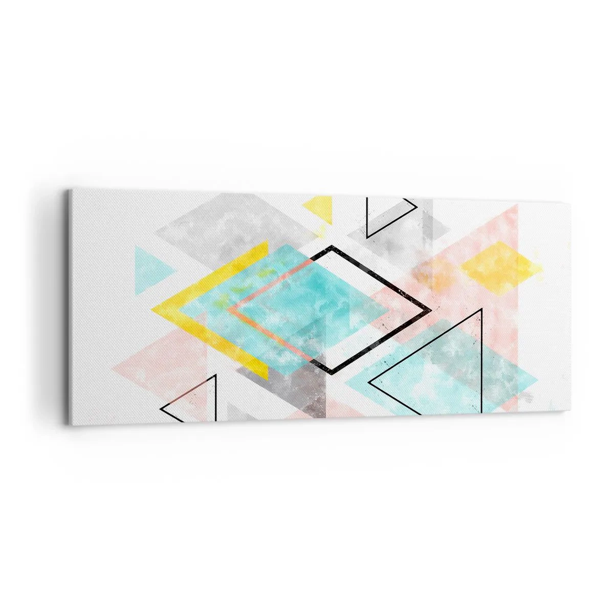 Canvas picture - Geometric Play - 120x50 cm