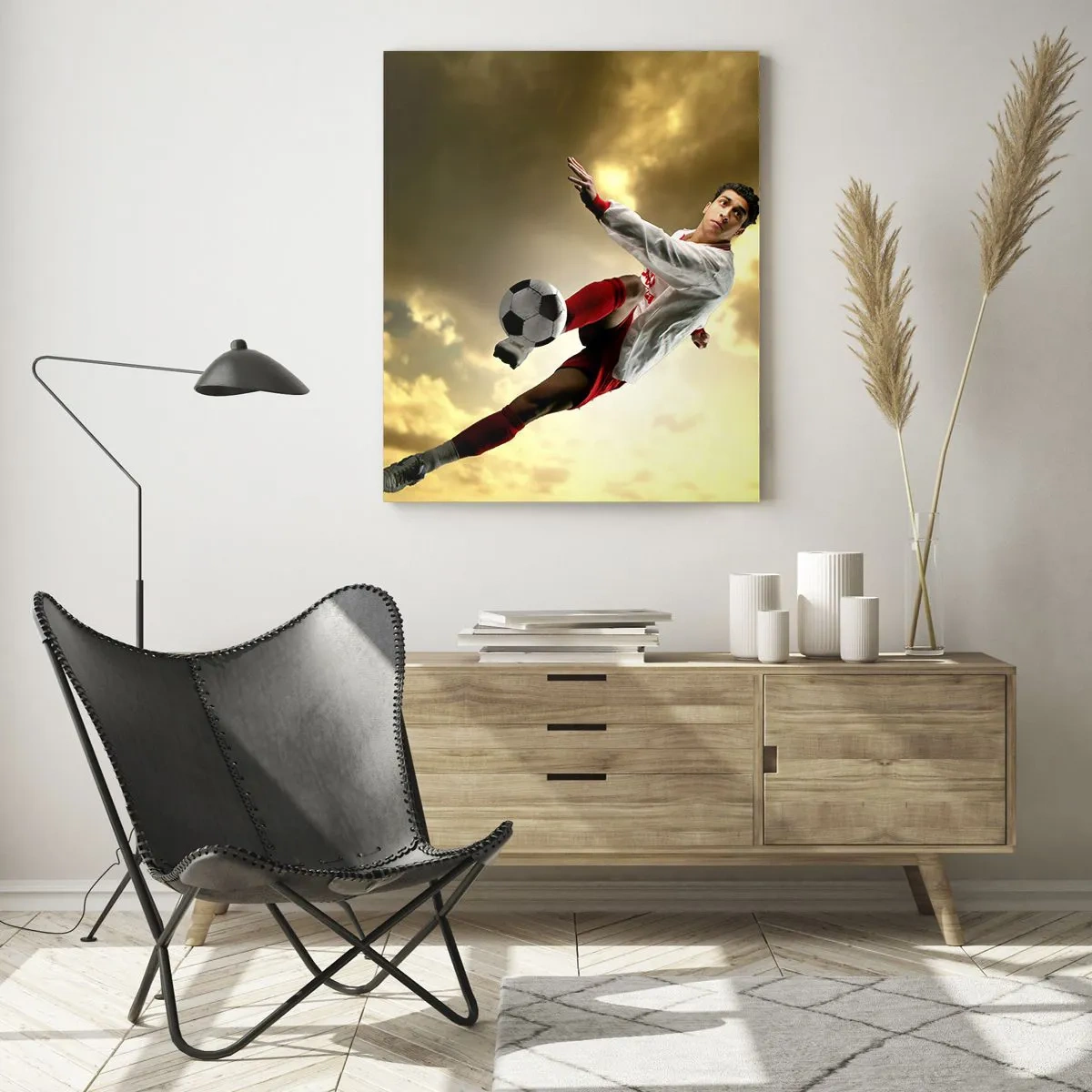 Glass picture - Football Heaven - 50x70 cm